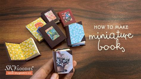 How to Make Tiny Books: A Delve into the Art of Miniature Publishing